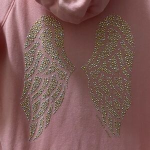 2000s Victoria secret Angel wing zip up